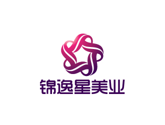 陈兆松的锦逸星美业logo设计