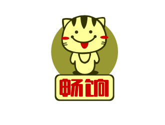 姜彦海的畅饷食品【卡通】logo设计