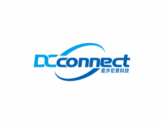 何嘉健的DCconnect(壹步宏景科技)logo设计