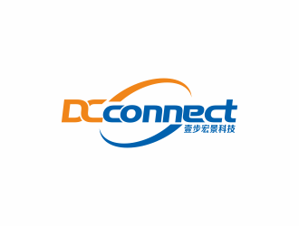 何嘉健的DCconnect(壹步宏景科技)logo设计