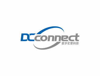 何嘉健的DCconnect(壹步宏景科技)logo设计