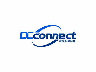 何嘉健的DCconnect(壹步宏景科技)logo设计