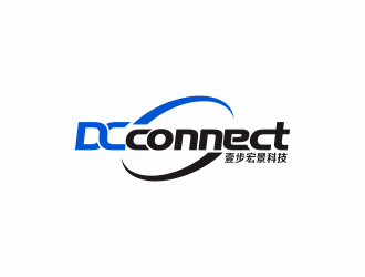 何嘉健的DCconnect(壹步宏景科技)logo设计