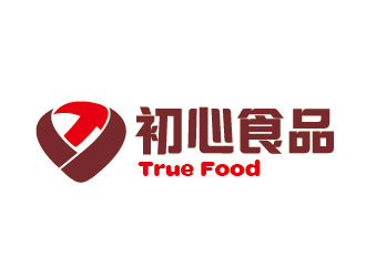 李贺的初心食品True Food  （英文设计为主）logo设计