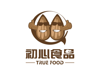 勇炎的初心食品True Food  （英文设计为主）logo设计