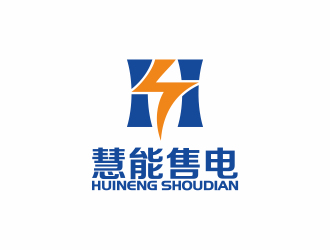 何嘉健的电力企业logo设计 天津慧能售电有限公司logo设计