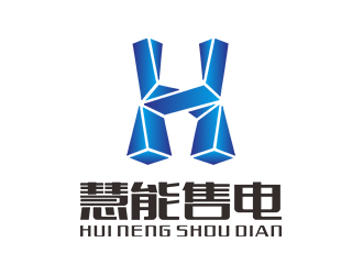 余佑光的电力企业logo设计 天津慧能售电有限公司logo设计