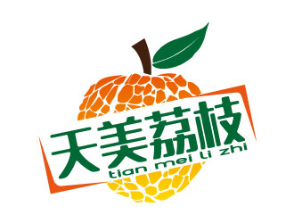 陆达活的天美荔枝logo设计