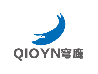 刘彩云的穹鹰  Qio  yn 无人机logo设计