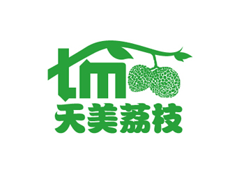 邹小考的天美荔枝logo设计