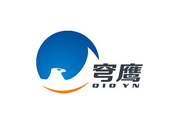 盛铭的穹鹰  Qio  yn 无人机logo设计