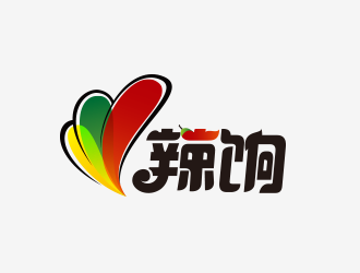 黄安悦的辣饷 卡通logo设计logo设计