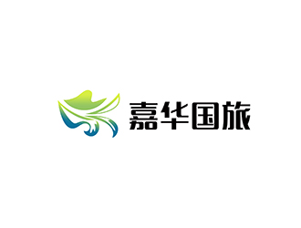 缪灵的青岛嘉华文华国际旅行社有限公司logo设计