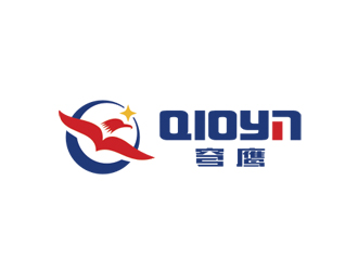 姚乌云的穹鹰  Qio  yn 无人机logo设计