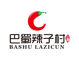 刘欢的巴蜀辣子村logo设计
