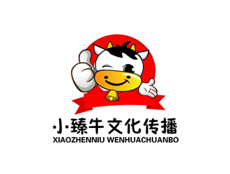 秦晓东的小臻牛儿童教育培训吉祥物设计logo设计