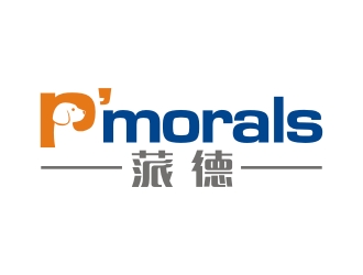 曾翼的p'morals蒎德logo设计