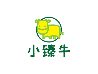 陈兆松的小臻牛儿童教育培训吉祥物设计logo设计