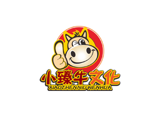 周国强的小臻牛儿童教育培训吉祥物设计logo设计