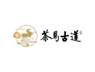 茶马古道茶业茶馆logo设计