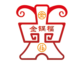 Roury的金锅福logo设计