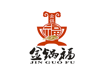 盛铭的金锅福logo设计