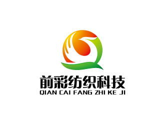 周金进的上海前彩纺织科技有限公司logo设计