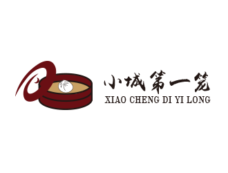 刘欢的小城第一笼快餐logo设计