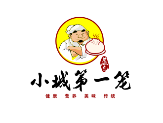 姜彦海的小城第一笼快餐logo设计