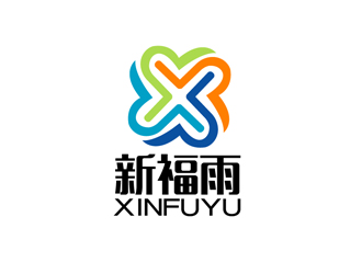 秦晓东的新福雨 雨伞雨具logo设计
