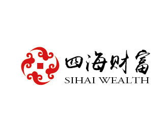 李贺的四海财富logo设计
