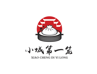 姚乌云的小城第一笼快餐logo设计