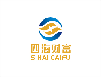 梁俊的四海财富logo设计