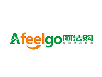 赵鹏的a feel go 阿法购logo设计
