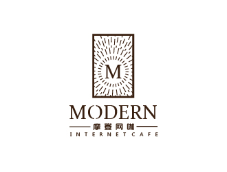 Ze的摩登网咖网吧logo设计