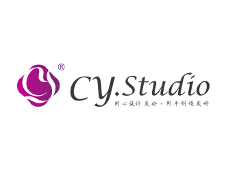 李文文的CY.Studio 永生花店logo设计