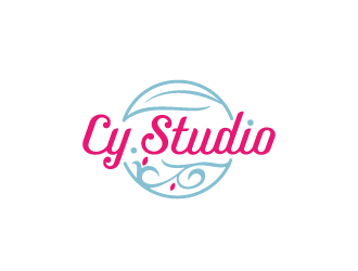 周金进的CY.Studio 永生花店logo设计