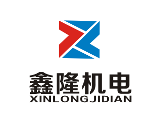 李杰的鑫隆机电logo设计