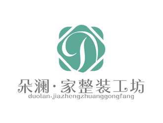 刘彩云的朵澜·家整装工坊logo设计