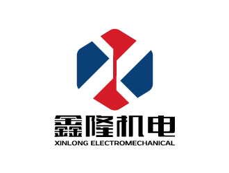 张晓明的鑫隆机电logo设计