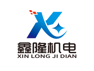 陈智江的鑫隆机电logo设计