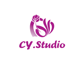 姚乌云的CY.Studio 永生花店logo设计