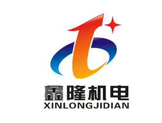 鑫隆机电logo设计