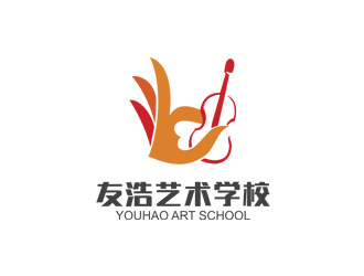 姚乌云的友浩艺术学校logo设计