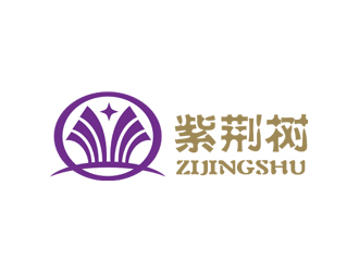 姚乌云的紫荆树 网站 树元素logo设计