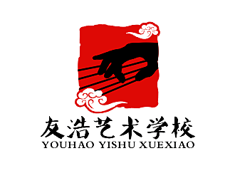 劳志飞的友浩艺术学校logo设计