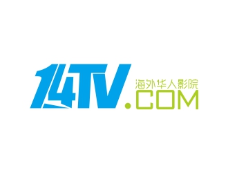 韩懂的14TV 海外华人影院logo设计