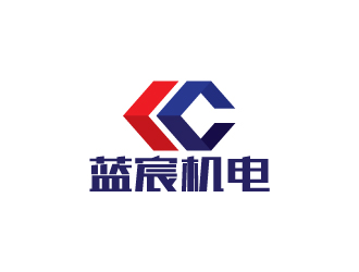 成都蓝宸机电设备有限公司logo设计