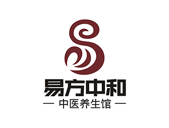 倪振亚的易方中和中医养生馆logo设计