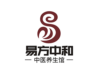 倪振亚的易方中和中医养生馆logo设计